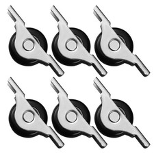 6 Pcs Roues De Penderie