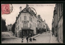 CPA Mantes, Place de l´Etape