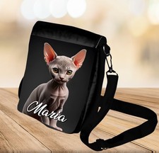 Sac bandoulière Chat Sphynx