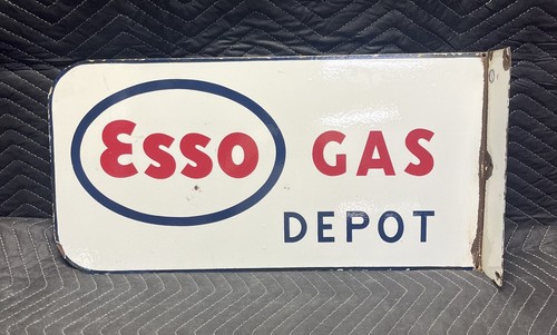 1950 esso gas station - 1950's,