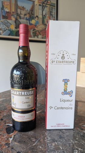 Chartreuse liqueur - chartreuse,