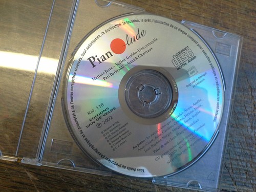 Ouvrage pianolude - cd,
