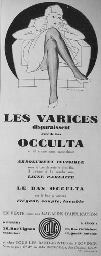 Publicité bas occulta les - bas,