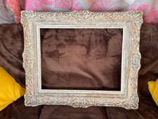 cadre ancien en boiS début XXe 1930 pour toile 65,5x50,5cm