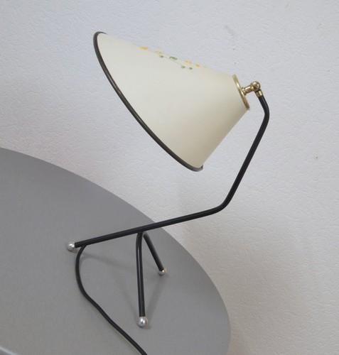 Ancienne lampe table pied - ancienne, de