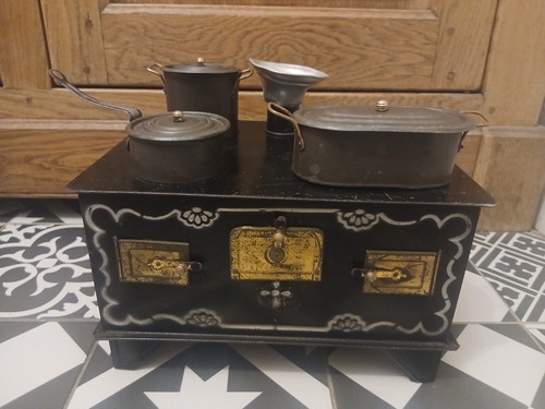 Cuisinière tôle xixe jouet - tôle,