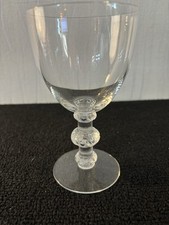 Saint Hubert Model Lalique Crystal Water Glasses