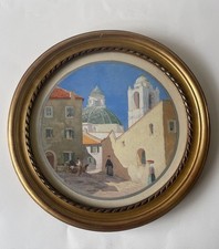 GOUACHE SUR PAPIER  DE GEORGES