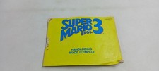 Notice du Jeu Nintendo NES Super Mario Bros 3