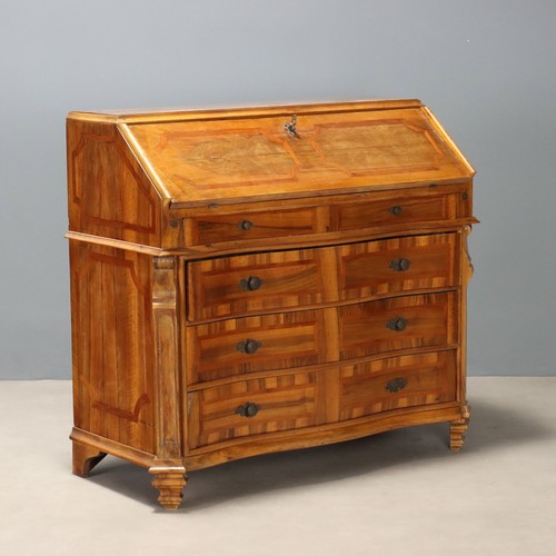 Meuble abattant ancien noyer - ancien,