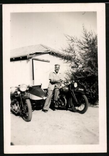 Photographie moto bsa - photographie,