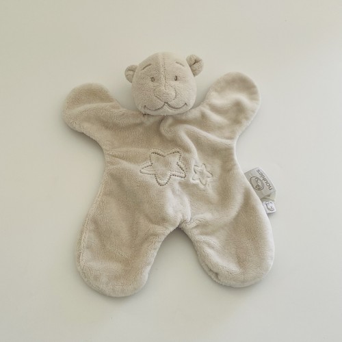 Doudou plat noukie ours - noukie's,