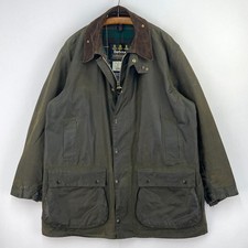 Barbour Northumbria Wax Jacket Mens C46 Green Classic Vintage Country Coat