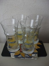 RICARD 4 verres Gagnère grand