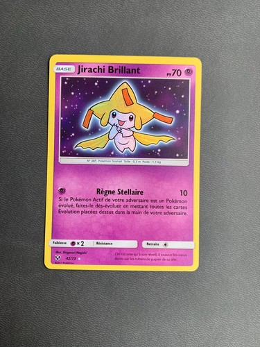 Carte pokémon jirachi - pokémon,