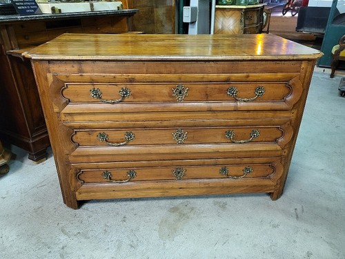 Commode tiroirs merisier - en,