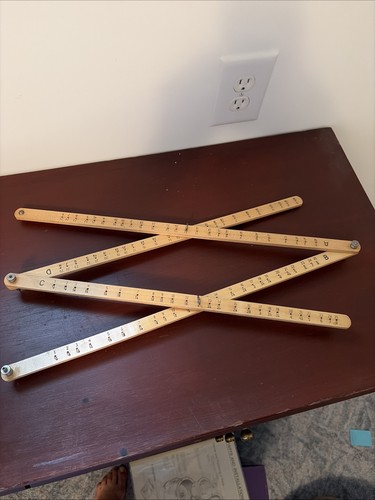 Wooden pantograph drafting - wooden,