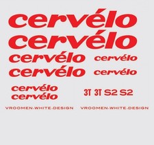 Cervelo S2 Bicycle Decals