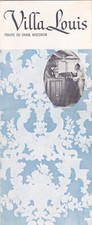 1980's Villa Louis Historic Home Prairie Du Chien Brochure