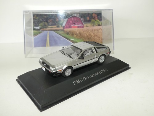 Dmc delorean 1981 gris altaya - dmc,
