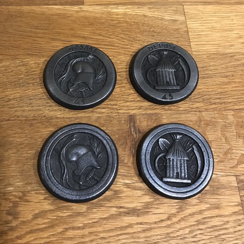 Jetons palets pour jeu de - 4,