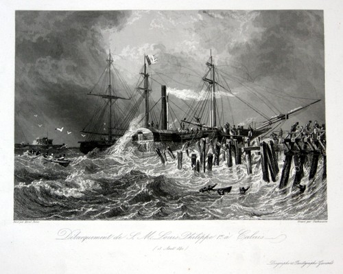 1840 calais louis - calais, louis-philippe
