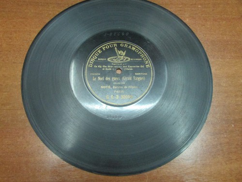 Disque gramophone - (, 78