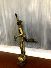 ANCIENNE MASCOTTE EN BRONZE "