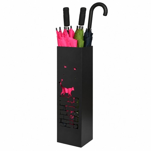Porte parapluie métal noir