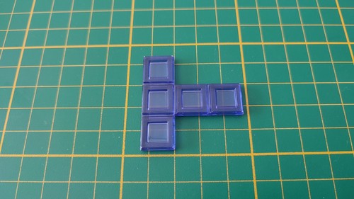 Polyominos bleu pentominos - , en