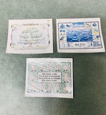 Lot 3 Cartes Postales Grand Format A4 Divers Généalogie Musique Paysage  Neuf