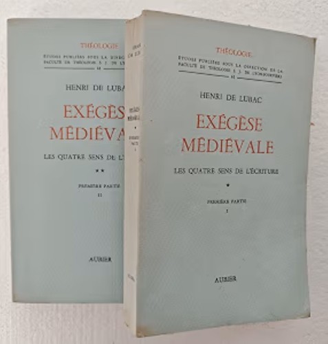 Henri lubac exégèse - de,