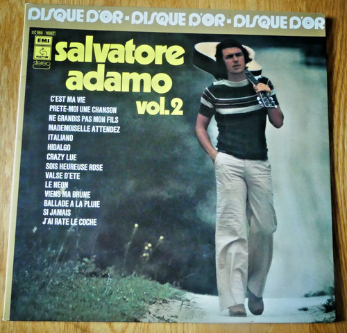 Salvatore adamo disque or - salvatore,