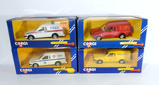 Corgi Commercial Diecast Ford Escort Police Van Hoover BT Models Boxed Set V2.