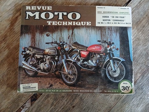 Rmt revue moto - moto, technique