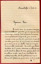 lot 27 lettres prisonnier
