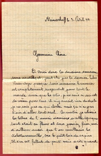 Lot lettres prisonnier - 27,