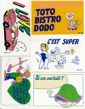 Lot de 5 Cartes postales