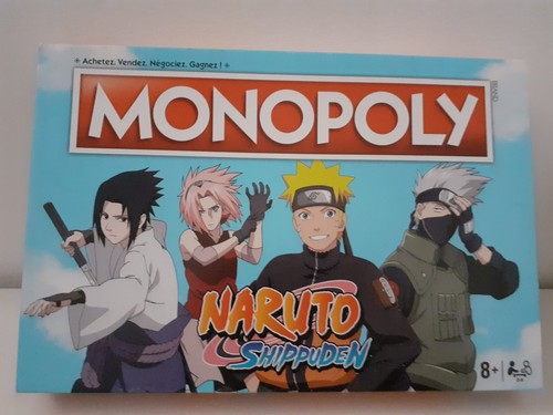 Hasbro monopoly naruto - monopoly,