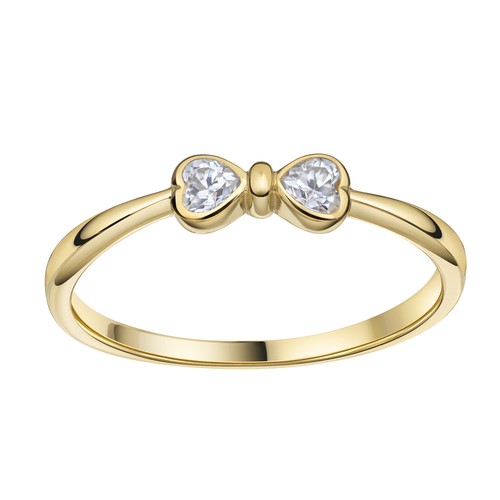 Bague celesta 375 jaune - bague,