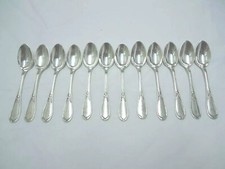 12-PIECES ERCUIS LAURIERS SILVER PLATED