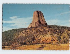 Postcard Devils Tower, with the Bell Fourche River, Wyoming