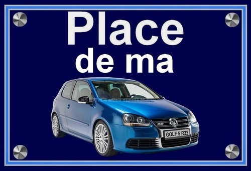 Plaque place de - plaque,