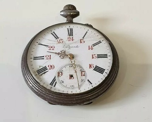 Old elegant pocket watch - pocket,