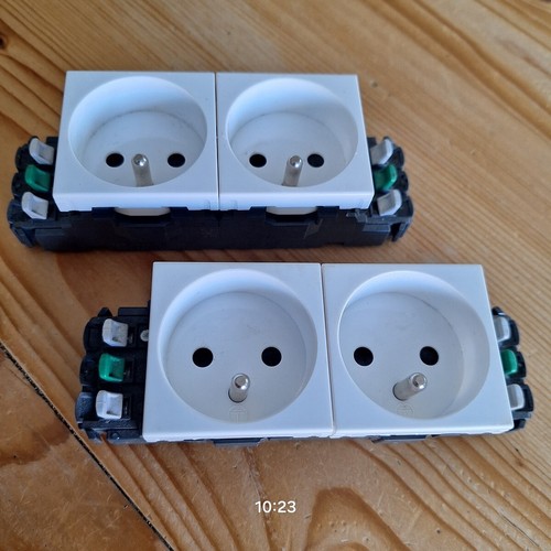 Lot blocs double prise - 2,