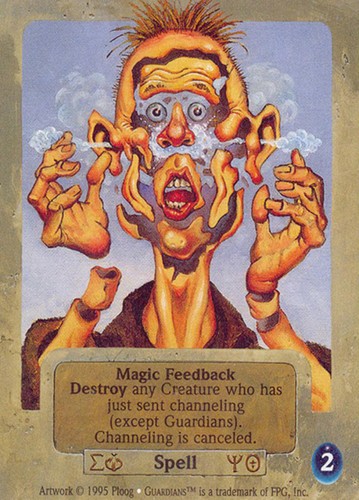 Magic feedback guardians ccg - magic,