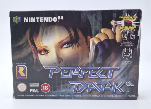 Perfect dark nintendo 64 - perfect,