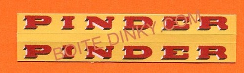 Dinky toys 882 autocollants - dinky,