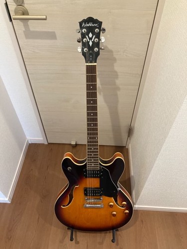Guitare semi creuse washburn - semi-creuse,