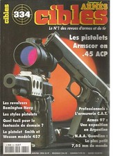 CIBLES N°334 PISTOLETS